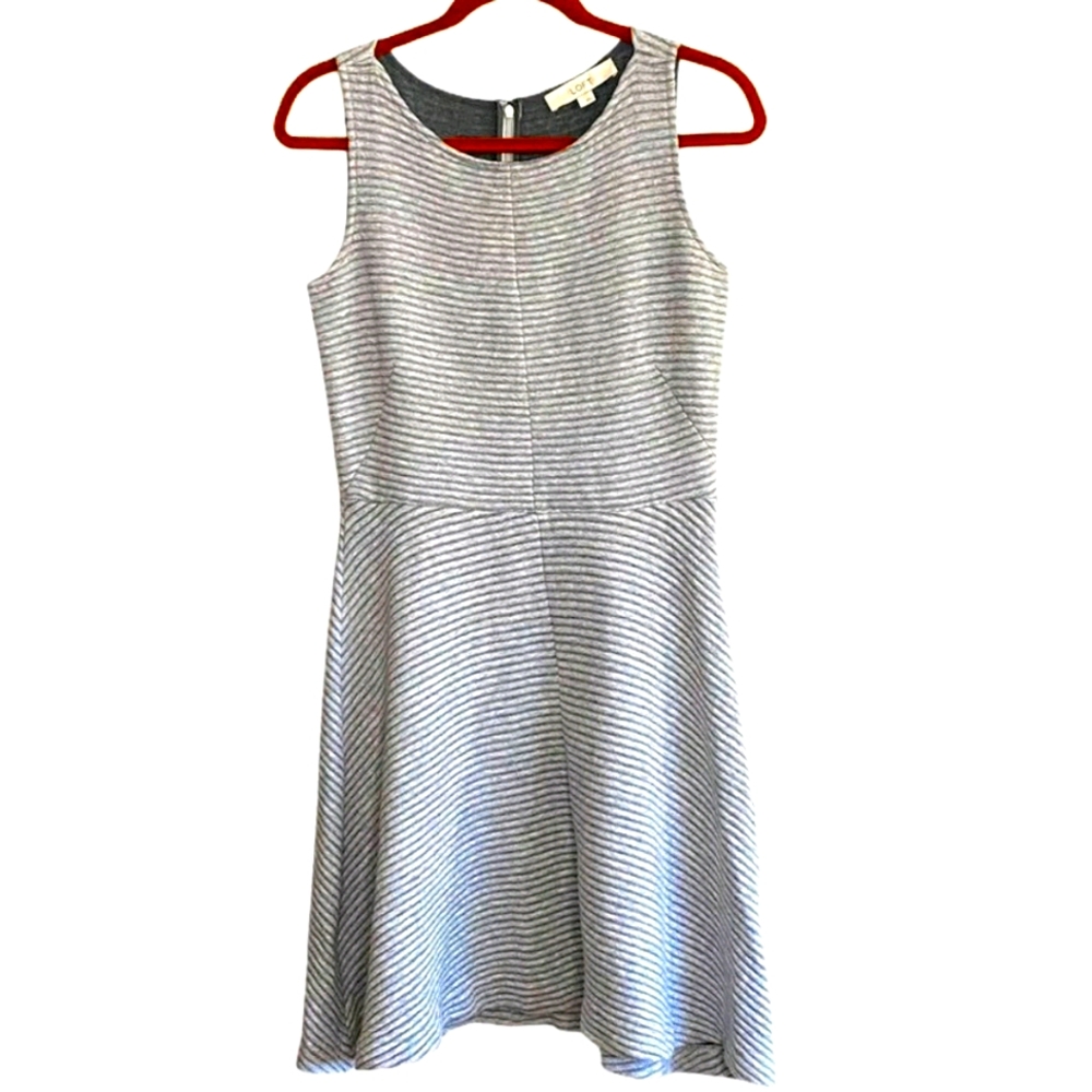 Ann Taylor Loft Ribbed Fit & Flare Skat